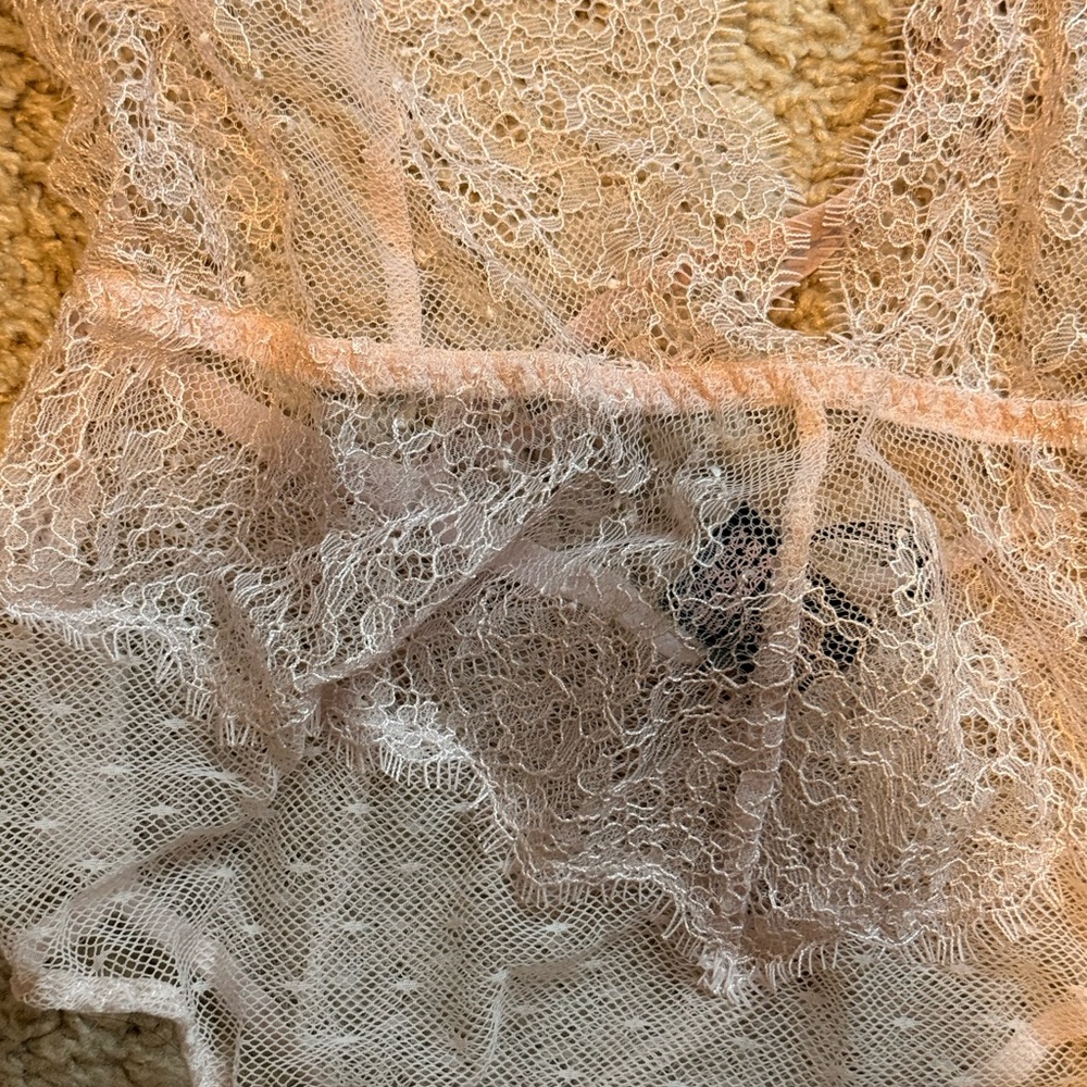 [Victorias Secret] Lace Bodysuit Lingerie - Picture 3 of 4